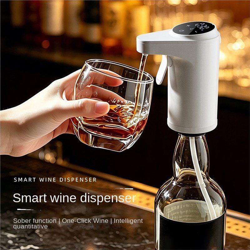 Wine Aerator Pour - [HOT!A34R】 Elektryczny dozownik do wina z