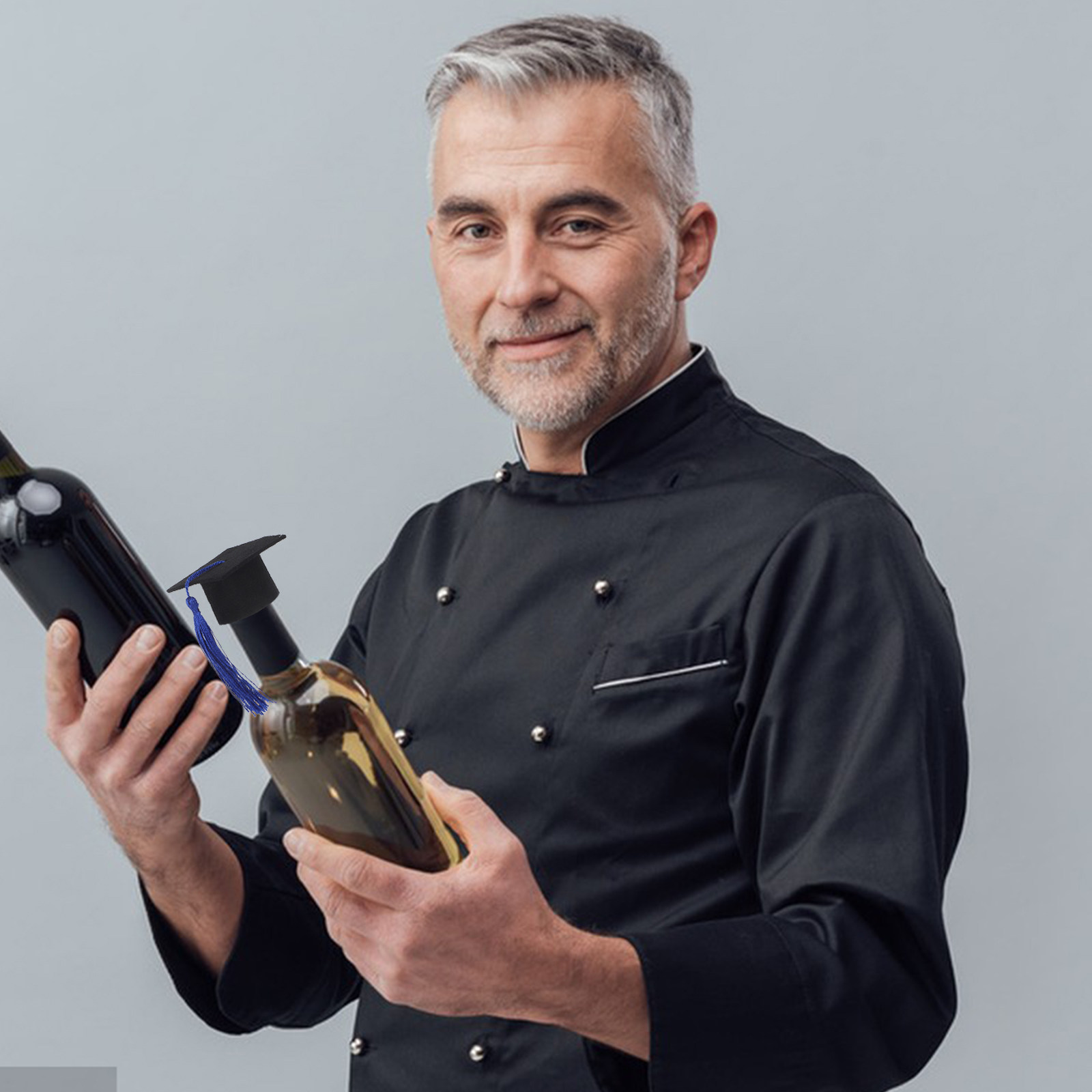6 szt. mini nakładek na butelk – Wine Beer Hat recenzja i cena